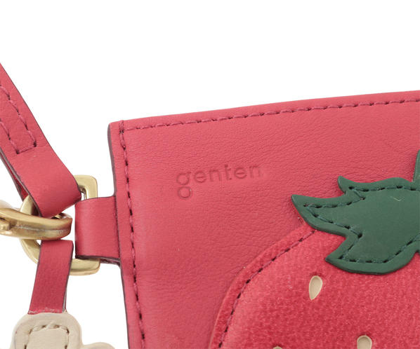 フルーツマーケット はみ出しパスケース 詳細画像 アカ 4