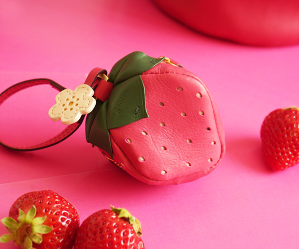 フルーツマーケット 立体チャーム「いちご」 詳細画像 アカ 21