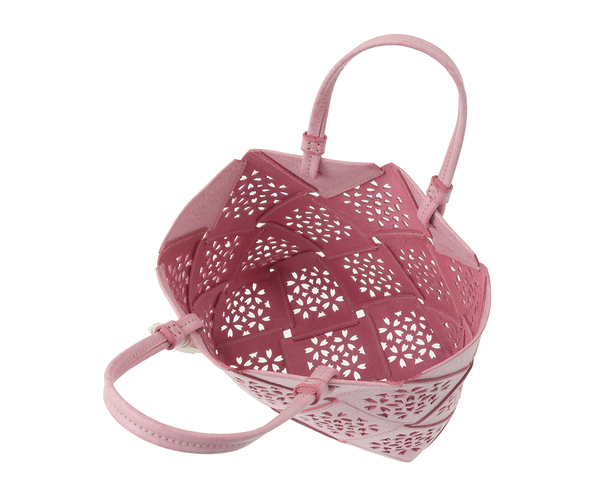フラッターバスケット 手提げバッグ 詳細画像 サクラピンク 10