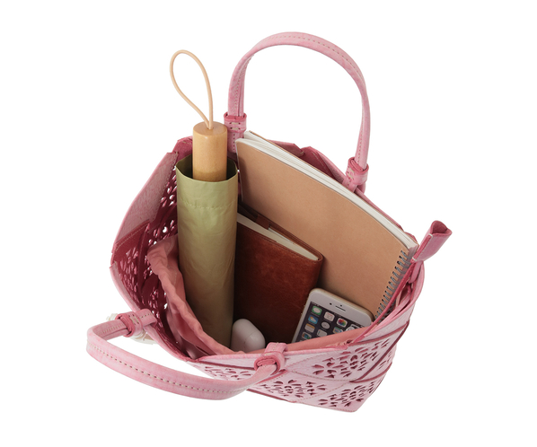 フラッターバスケット 手提げバッグ 詳細画像 サクラピンク 12