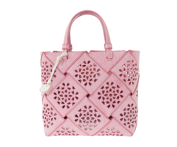 フラッターバスケット 手提げバッグ 詳細画像 サクラピンク 2