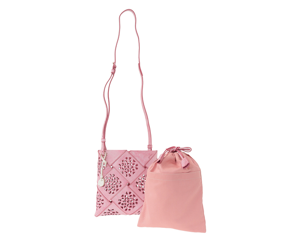 フラッターバスケット ショルダーバッグ 詳細画像 サクラピンク 5