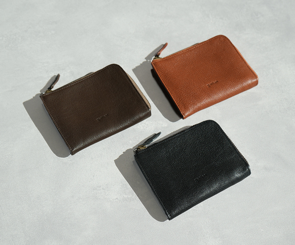 【WEB限定】Lファスナーコンパクトウォレット 詳細画像 チャ 24